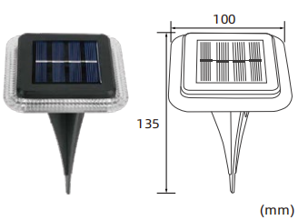 Solarna Z Lekką Słoneczną Lampą Podłogową